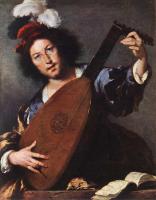 Strozzi, Bernardo - Lute Player